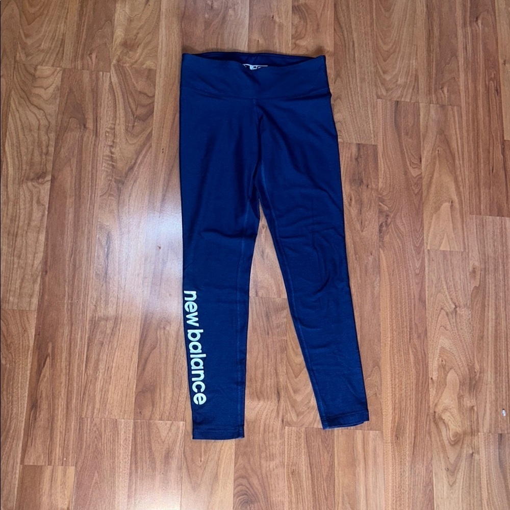 New Balance Blue Leggings for Dynamic Comfort